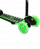 Самокат 3-колесный Spike 3D 120/100 мм, зеленый