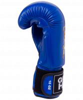Перчатки боксерские Panther BGP-2098, 10 oz, синий
