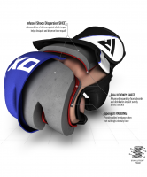 Перчатки для MMA GGRF-12U, синий