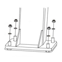 Баскетбольная стойка DFC Inground 60" ZY-ING60, стационарная