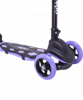 Самокат 3-колесный Robin 3D 120/90 мм, фиолетовый