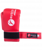 Перчатки боксерские,10oz, к/з, красные