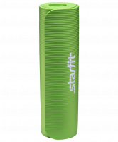 Коврик для йоги FM-301, NBR, 183x58x1,0 см, зеленый