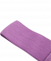 Мини-эспандер ES-204 тканевый, низкая нагрузка, фиолетовый