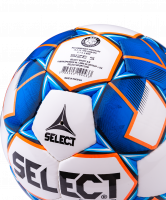 Мяч футбольный Diamond IMS №5, белый/синий/оранжевый