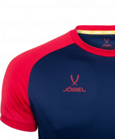 Футболка футбольная CAMP Reglan JFT-1021-092,темно-синий/красный