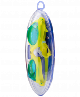 Очки Kids Marine L041020, зеленый/желтый