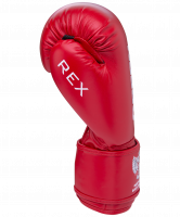 Перчатки боксерские REX BGR-2272F, 10 oz, красный