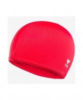 Шапочка для плавания Solid Lycra Cap, лайкра, LCY/610, красный