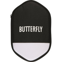 Чехол для ракетки Butterfly Cell Case II, арт.85117, нейлон, с наклад.карманом, черно-белый