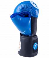 Перчатки для рукопашного боя PRO, к/з, синий