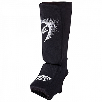 Защита голень+стопа "GREEN HILL" арт. SIC-6131-XL-BK, р.XL, одобр. FIAS, хлопок, полиэстер, черный