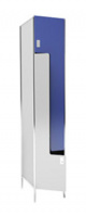 2Z400B Z образные шкафы цветной HPL, интегрированная скамья