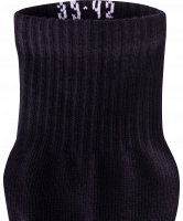 Носки средние c амортизацией SW-208, черный, 2 пары