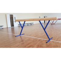 Бревно гимн.высокое. Длина 5 м. Постоянной высоты