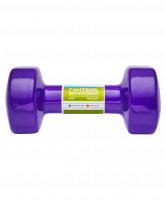 Гантель виниловая DB-101 5 кг, фиолетовая