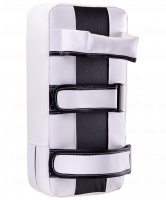 Макивара, 2 ручки, 40х20, к/з, черный/белый