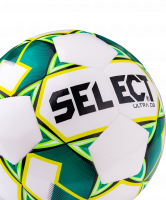 Мяч футбольный Ultra DB 810218, №5, белый/зеленый/желтый/черный