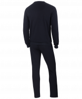 Тренировочный костюм детский JCS-4201-061, хлопок, черный/белый