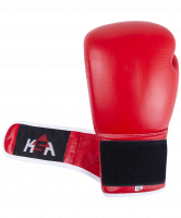 Перчатки боксерские Wolf Red, кожа, 12 oz
