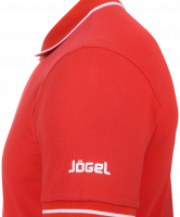 Поло детское JPP-5101-021, красный/белый