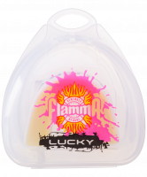 Капа детская Lucky MGF-011wy, с футляром, белый/желтый