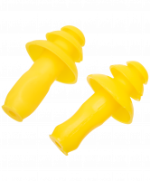 Набор из зажима для носа и берушей, желтый