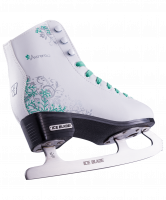 Коньки фигурные Aurora синт. кожа c мехом