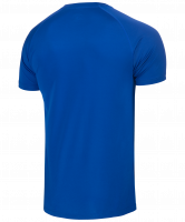 Футболка тренировочная JTT-1041-079, полиэстер, синий/белый