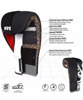 Перчатки боксерские KIDS WHITE/BLACK JBG-4B-6oz, 6 oz