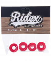 Комплект бушингов для круизера/лонгборда, 90А, красный