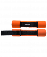 Гантель неопреновая DB-203 1 кг, оранжевая