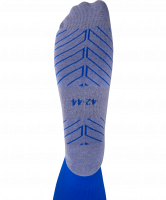 Гетры футбольные JA-003, синий/серый