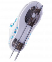 Коньки двухполозные Pixel синт.кожа с мехом