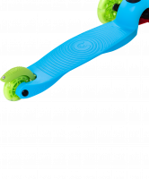 Самокат 3-колесный Zippy 2.0 3D 120/80 мм, голубой