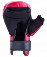 Перчатки для рукопашного боя HSIF RF3106, 6oz, к/з, красный