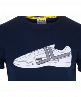 Футболка JCT-5202-091, хлопок, темно-синий/белый, детская