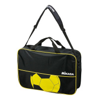 Сумка на 6 гандбольных мячей "MIKASA" арт. HD6C-BKY, нейлон, на молнии, черно-желт
