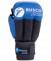 Перчатки для рукопашного боя, к/з, синие