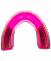 Капа детская Ice Hit Battle Flower, с футляром, прозрачный/фуксия/черный