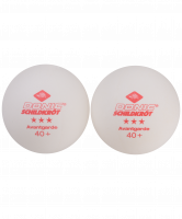 Мяч для настольного тенниса 3* Avantgarde, белый, 6 шт.