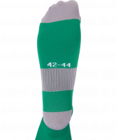 Гетры футбольные Essential JA-006, зеленый/серый