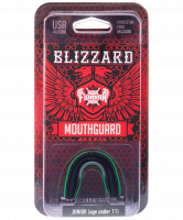 Капа детская Blizzard MGF-031gb, с футляром, черный/зеленый