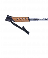 Палки для скандинавской ходьбы Forester, 67-135 см, 3-секционные, серый/чёрный