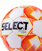 Мяч футзальный Futsal Copa 850318 №4, белый/оранжевый/желтый