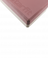 Блок для йоги YB-201 EVA, 22,8х15,2х10 см, 350 гр, пыльная роза