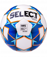 Мяч футзальный Futsal Mimas IMS 852608 №4, белый/синий/оранжевый/черный
