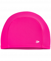 Шапочка для плавания детская, полиамид, розовый