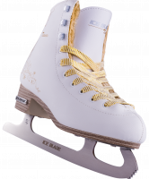Коньки фигурные Tiana синт.кожа с мехом