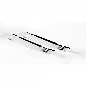 Карманы для антенн "EL LEON DE ORO" арт.94995001499, ПВХ,на липучках, для классич. волейб., бел-черн